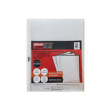 Molho Leone Buste a Foratura Universale in Polipropilene Trasparente A4 130 Micron Finitura Liscia Confezione da 50 Pezzi