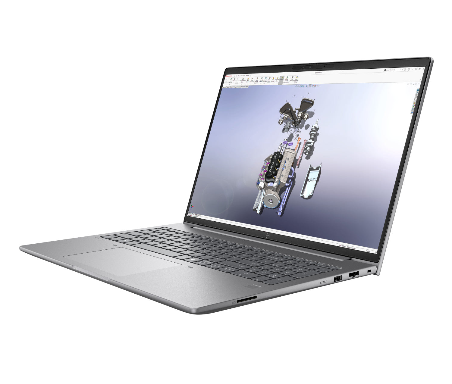 HP Zbook X G1i Wolf Pro Security Edition Intel Core Ultra 9 285H Workstation mobile 40,6 cm (16") WUXGA 32 GB DDR5-SDRAM 1 TB SSD NVIDIA RTX PRO 1000 Blackwell Wi-Fi 7 (802.11be) Windows 11 Pro AI Workstation, AI PC Argento