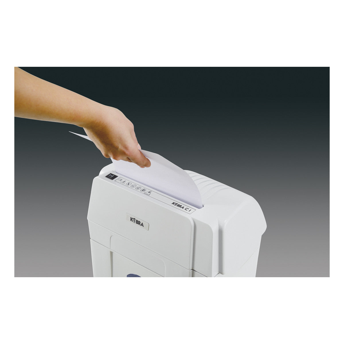 KOBRA C1 distruggi documenti Triturazione incrociata 55 dB 23 cm Bianco