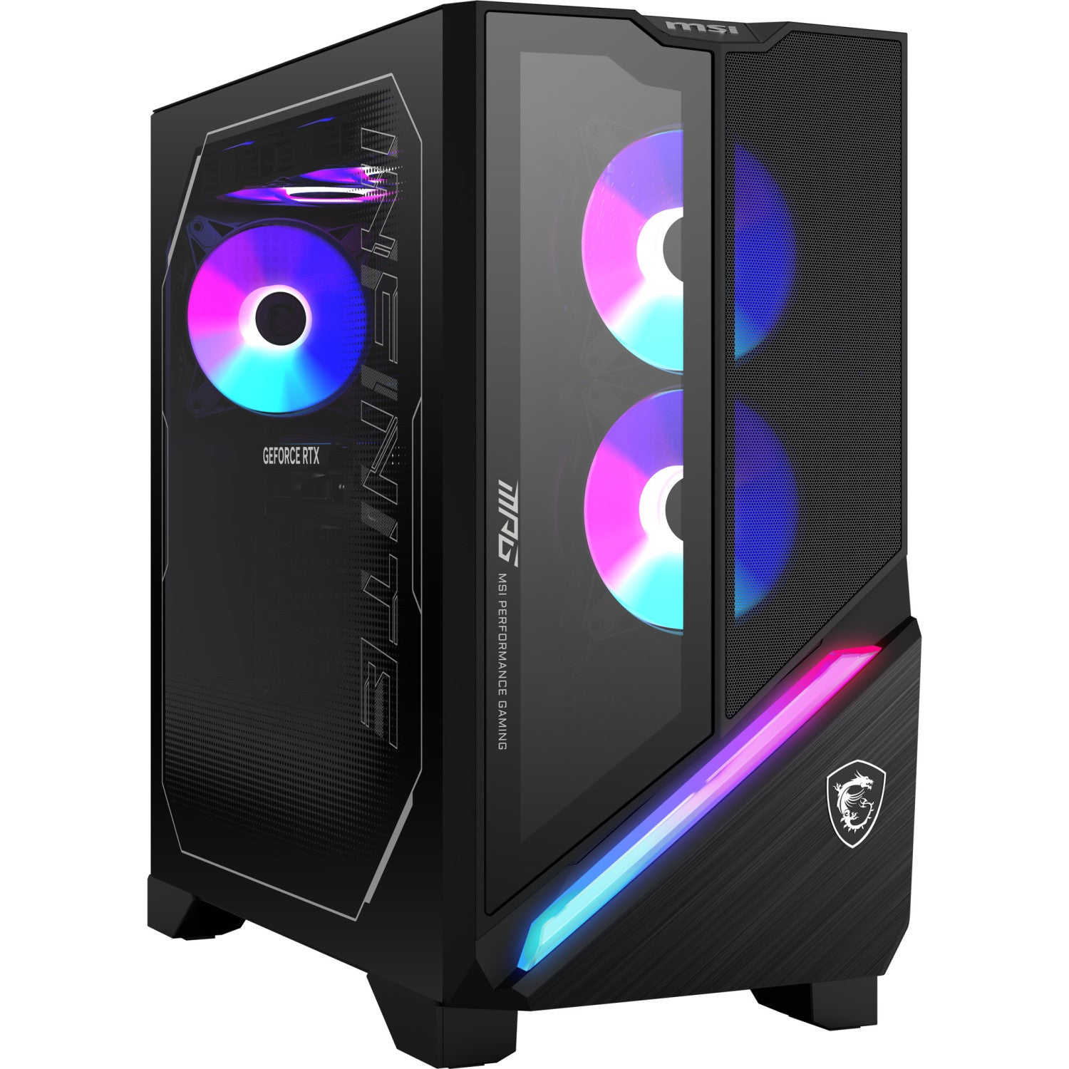 MSI MPG Infinite X3 AI 2NVV7-1032EU Intel Core Ultra 7 270K Plus 32 GB DDR5-SDRAM 1 TB SSD NVIDIA GeForce RTX 5080 Windows 11 Home Desktop PC Nero
