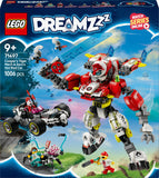LEGO DREAMZzz Mech Tigre di Cooper e Bolide di Zero 71497 1006 Pezzi Età 9