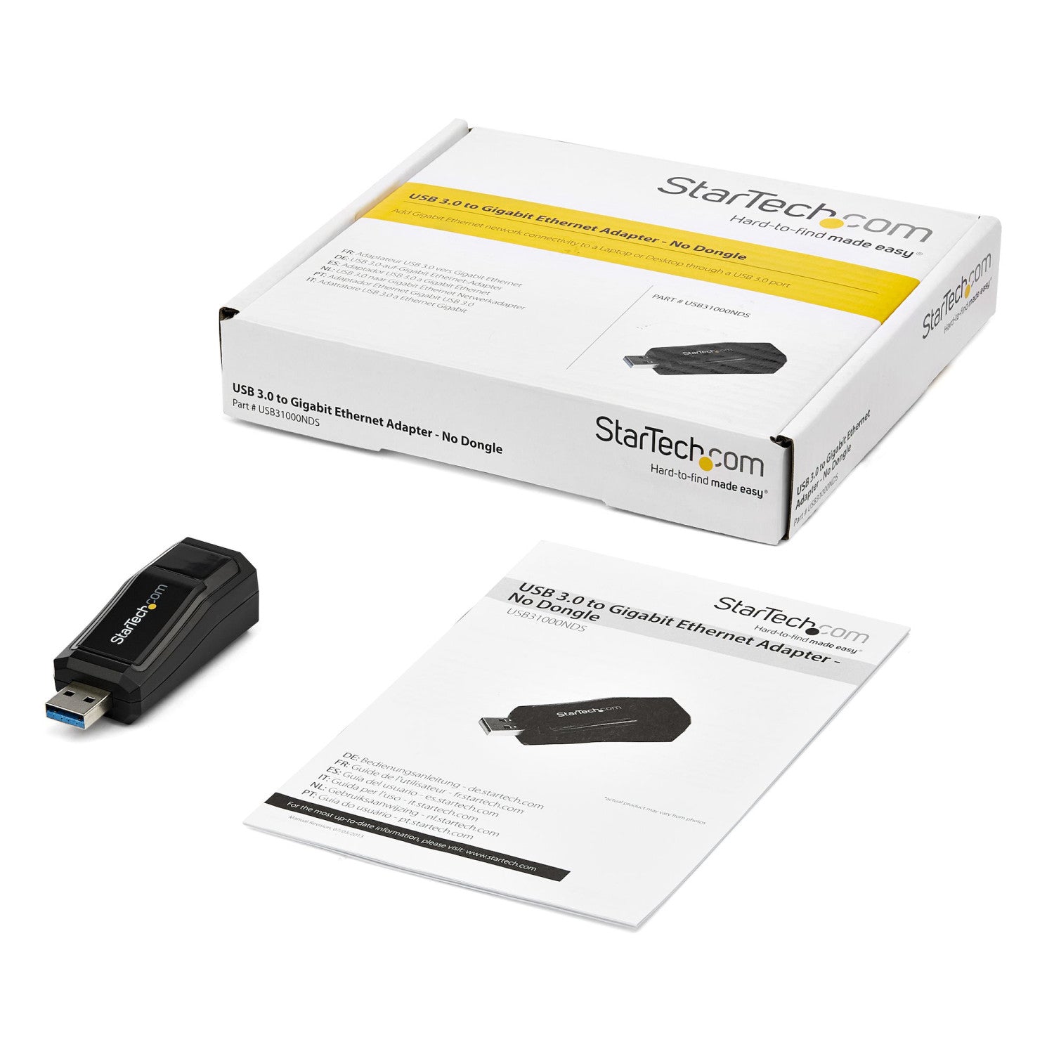 StarTech.com USB31000NDS scheda di rete e adattatore 1000 Mbit/s