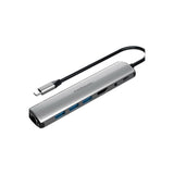 Mediacom MD-C313 replicatore di porte e docking station per laptop USB 3.2 Gen 1 (3.1 Gen 1) Type-C Alluminio