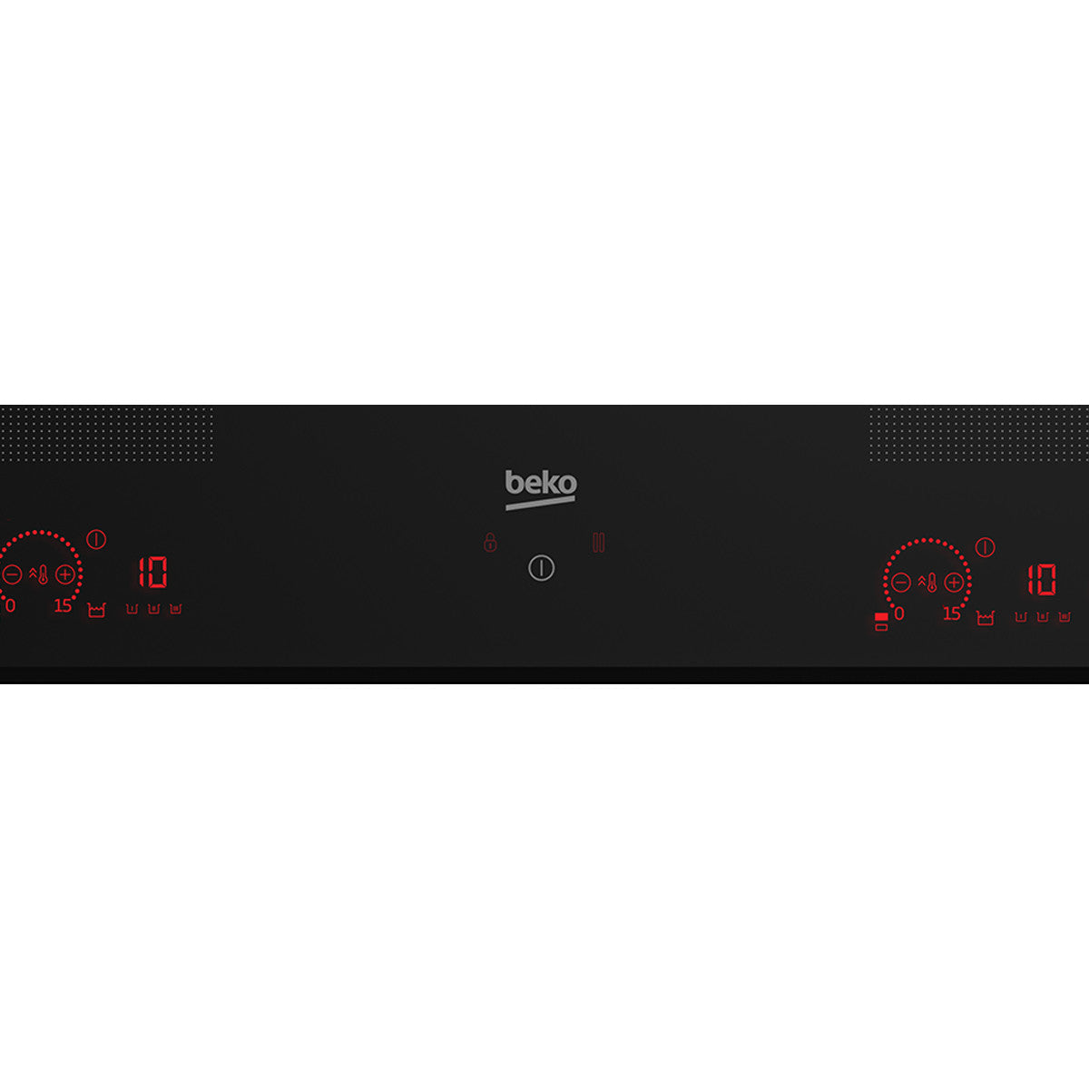 Beko HII88810NTI Nero Da incasso 80 cm Piano cottura a induzione 8 Fornelli