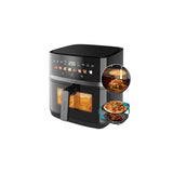 Cecotec Cecofry e Grill Duoheat 8000 Singolo 8 L Indipendente 2200 W Friggitrice ad aria calda Nero