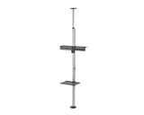 Equip 650621 Supporto TV a parete 177,8 cm (70") Nero, Acciaio inossidabile