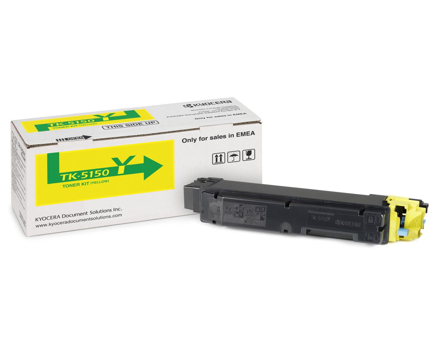 KYOCERA TK-5150Y cartuccia toner 1 pz Originale Giallo