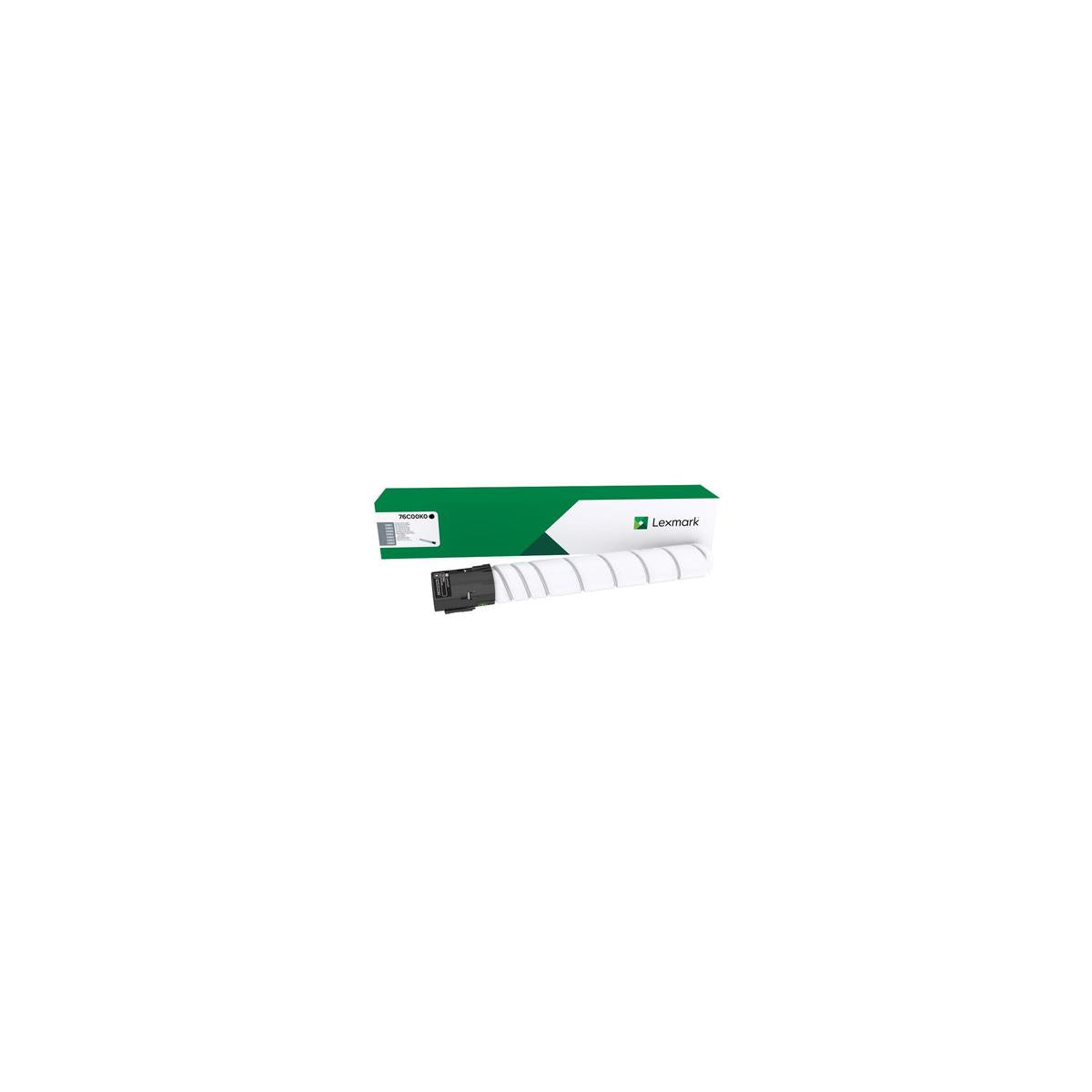 Lexmark 76C00K0 cartuccia toner 1 pz Originale Nero
