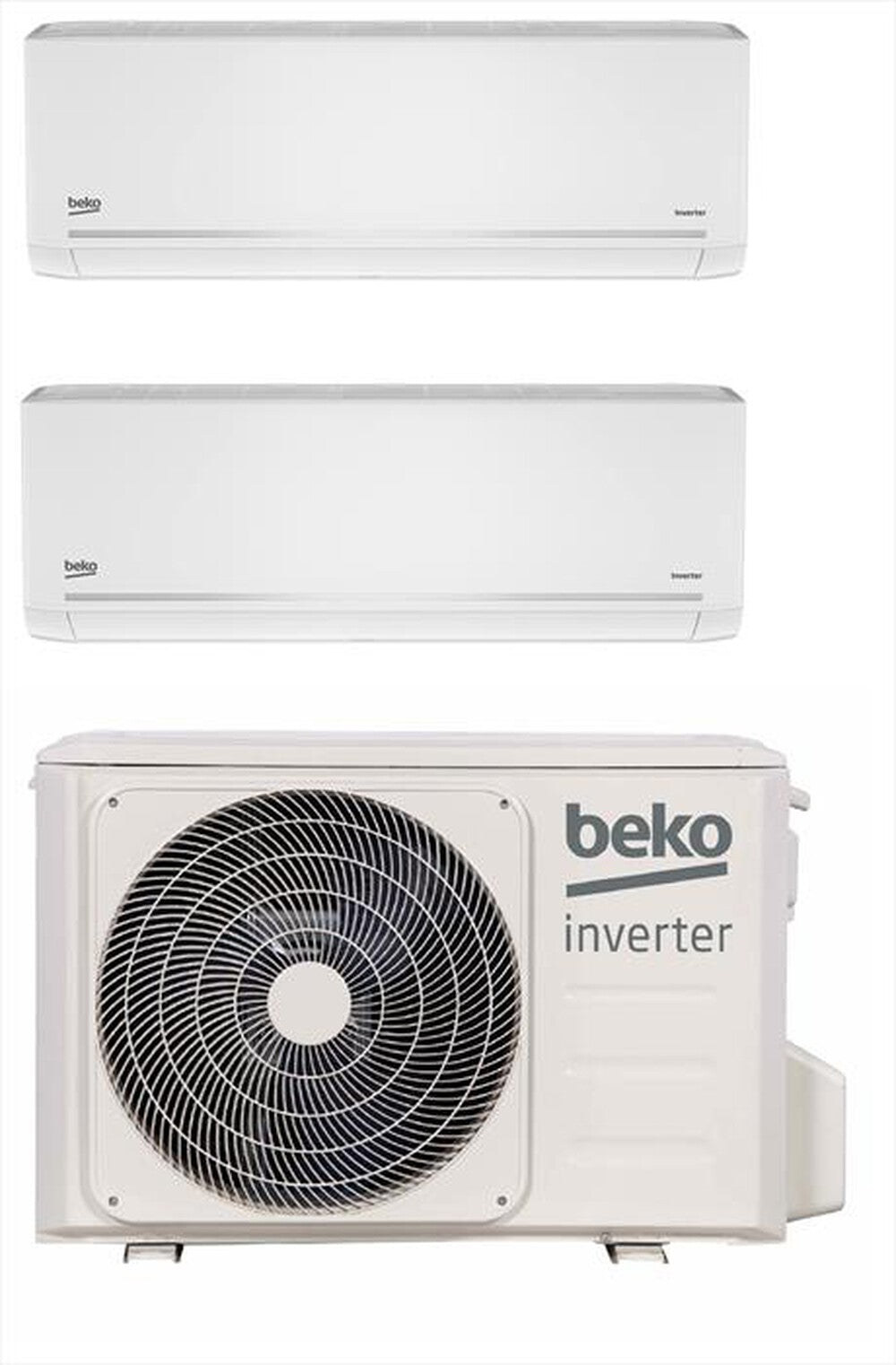 Beko BGMPO141/BGMPI090 Climatizzatore 9000 BTU Inverter R32 dualplit Kit Clima
