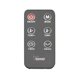 Bimar HP130 stufetta elettrica Interno Nero 2000 W Riscaldatore ambiente elettrico con ventilatore