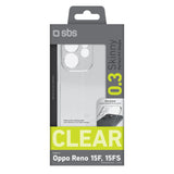 SBS TESKINOPRE15FT custodia per cellulare 16,7 cm (6.57") Cover Trasparente