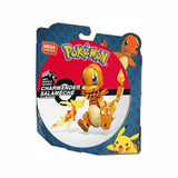 Mattel Mega Construx GKY96 Gioco di Costruzione Pokemon Charmander Arancione