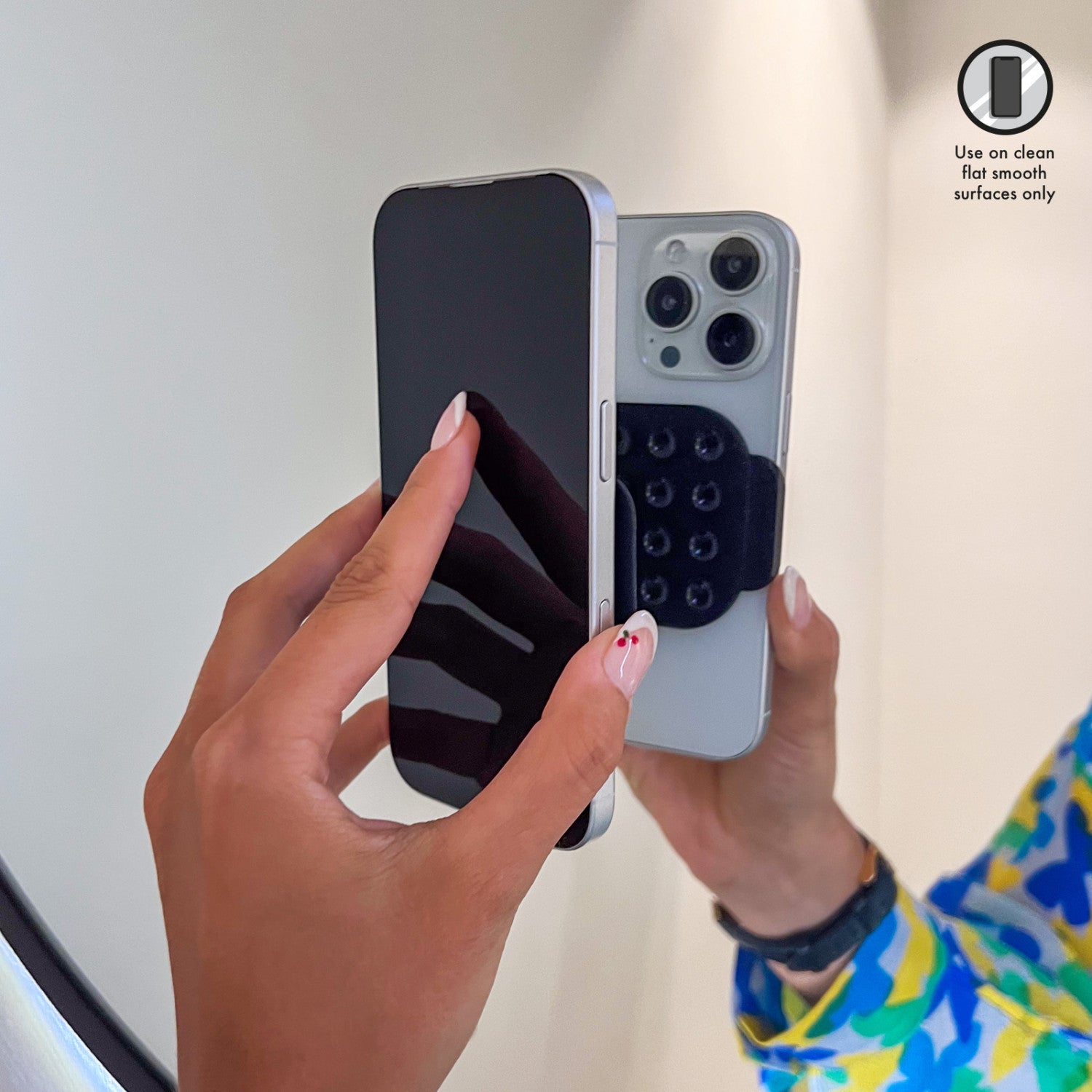 Case Me CMSILSUCTION4 supporto per personal communication Supporto passivo Telefono cellulare/smartphone Nero
