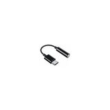 Hamlet Adattatore DAC USB-C a Jack 3,5 mm Femmina Audio e Microfono Nero HHEADA-DC
