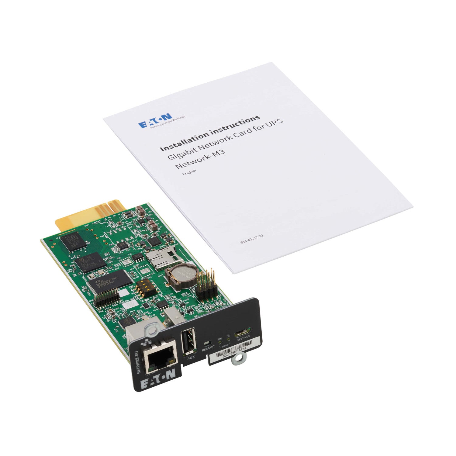 Eaton NETWORK-M3 scheda di rete e adattatore Interno Ethernet 1000 Mbit/s