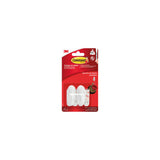 3M Command Ganci Adesivi In Plastica Small 17082 Bianchi 2 Pezzi