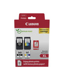 Canon 3712C008 Cartuccia d'Inchiostro 2 pz Originale Resa Elevata XL Nero Ciano Magenta Giallo