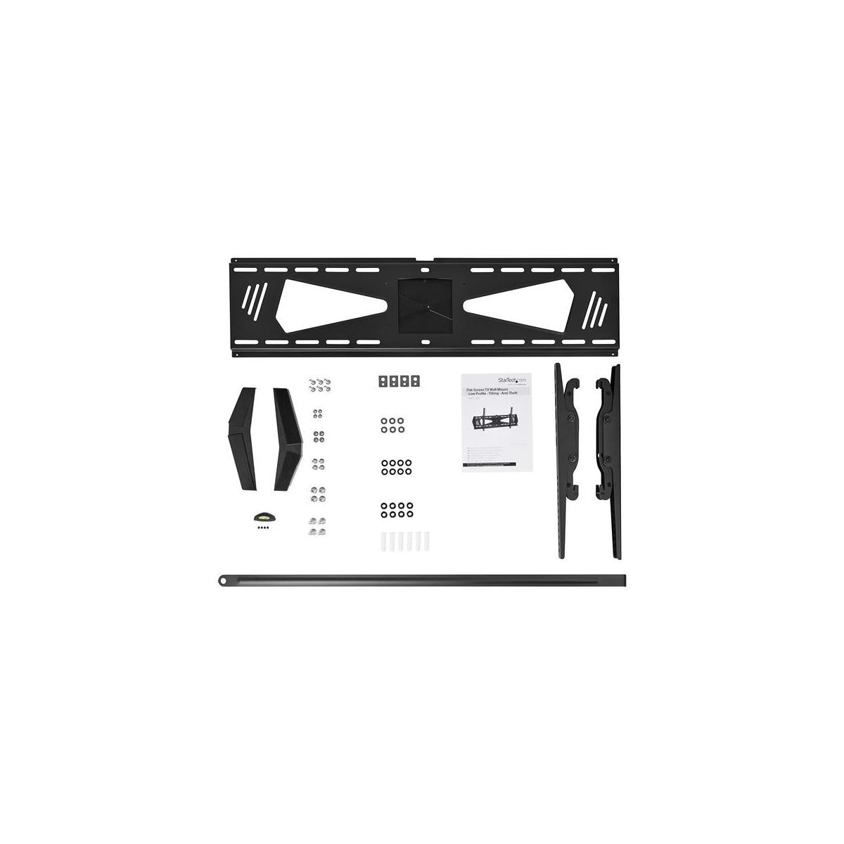 StarTech.com FPWTLTBAT Supporto TV a parete 190,5 cm (75") Nero