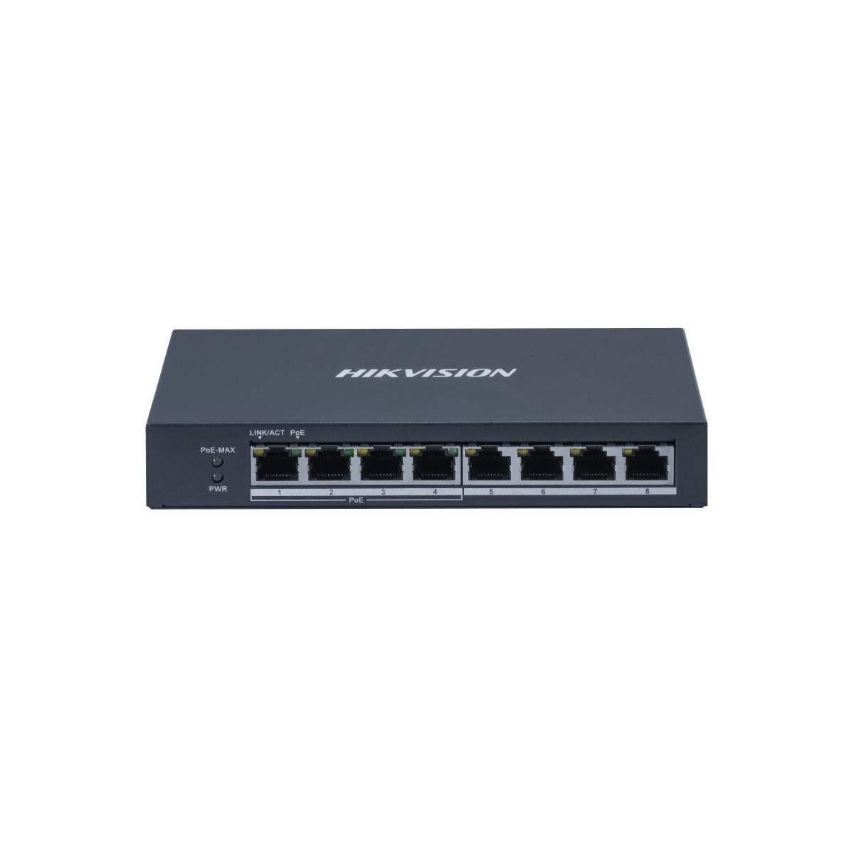 Hikvision DS-3E0508P-O switch di rete Gestito Gigabit Ethernet (10/100/1000) Supporto Power over Ethernet (PoE) Grigio