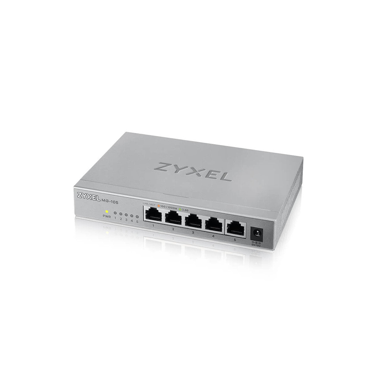 Zyxel XMG-105 Non gestito 2.5G Ethernet (100/1000/2500) Grigio