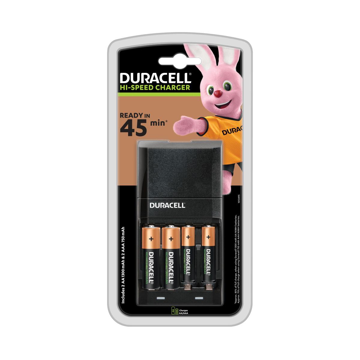 Duracell DU73 carica batterie Batteria per uso domestico AC