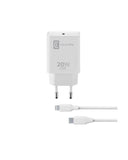 Cellularline USB C Charger Kit 20W USB C to Lightning iPad 2020