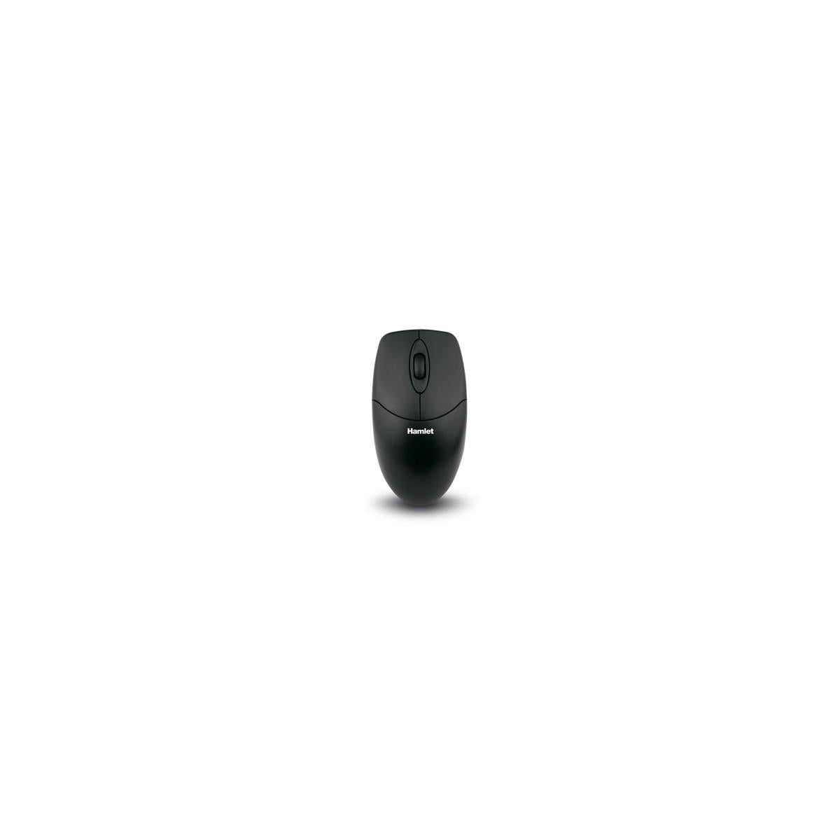 Hamlet XMICEU2 mouse Ambidestro USB tipo A