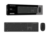 Conceptronic ORAZIO01ES tastiera Mouse incluso Ufficio RF Wireless QWERTY Spagnolo Nero