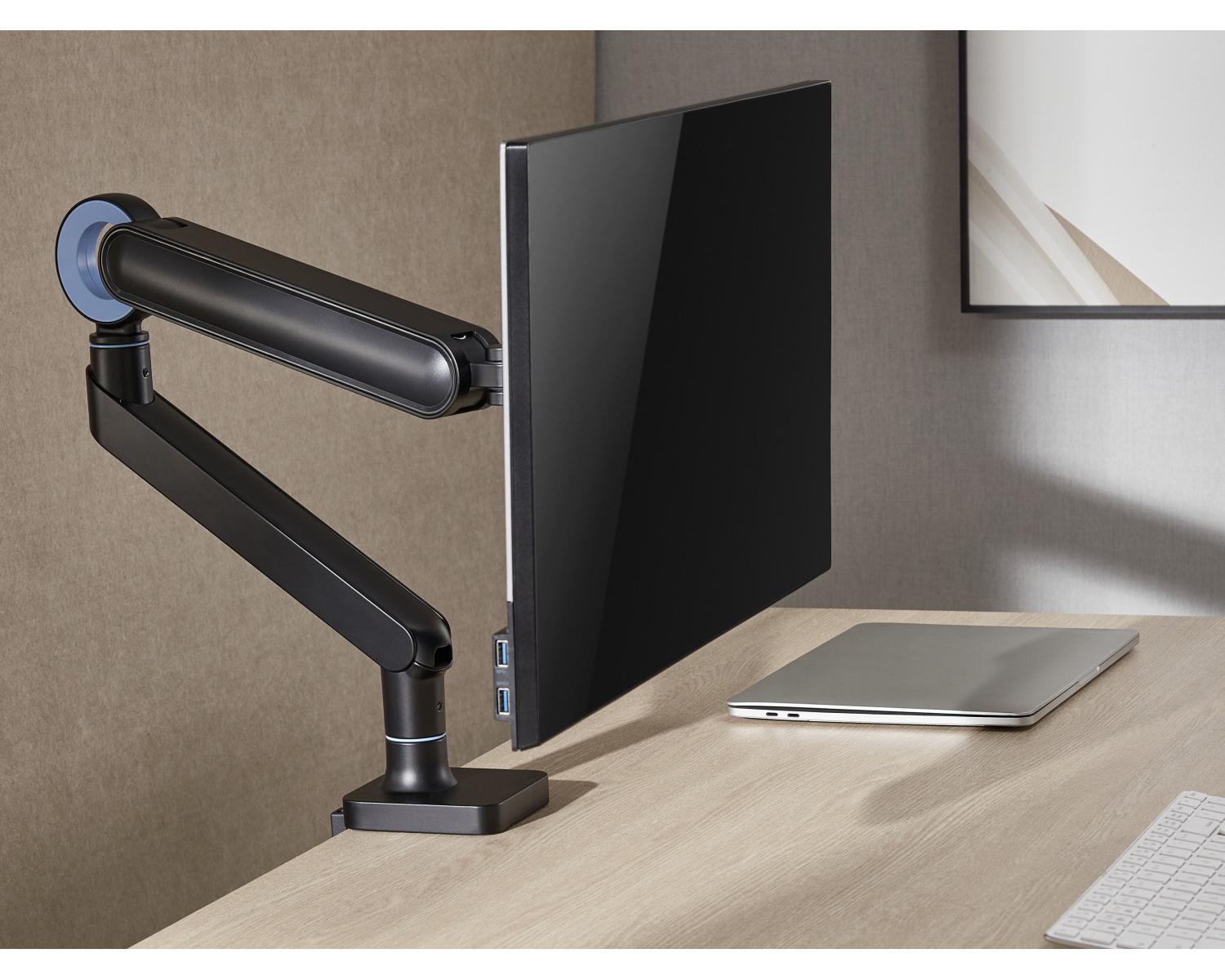 Equip 650184 supporto da tavolo per Tv a schermo piatto 88,9 cm (35") Nero Scrivania