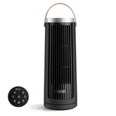 Levoit Windi Mini Ventilatore a torre, 7,0 m/s, 5 velocità, timer da 1 a 12 ore, oscillazione di 90°, portatile, ideale per l’uso sulla scrivania