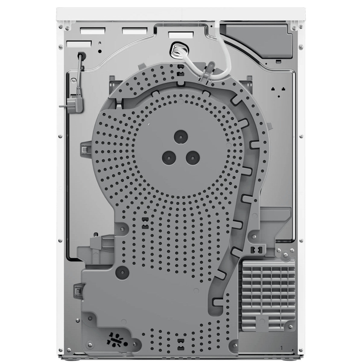 Electrolux EW7H4E10BY asciugatrice Libera installazione Caricamento frontale 10 kg Bianco