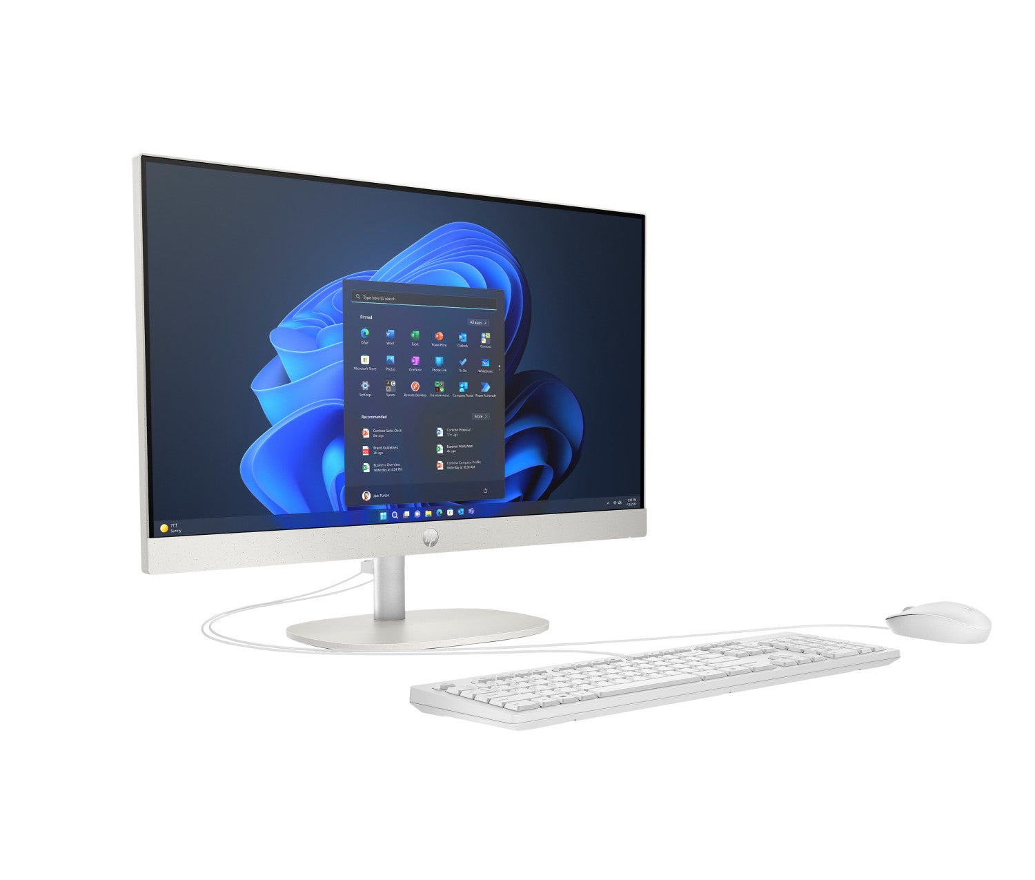HP ProOne 240 G10 Desktop PC Intel Core i3 60,5 cm (23.8") 1920 x 1080 Pixel 8 GB DDR4-SDRAM 512 GB SSD Windows 11 Home Wi-Fi 6 (802.11ax)