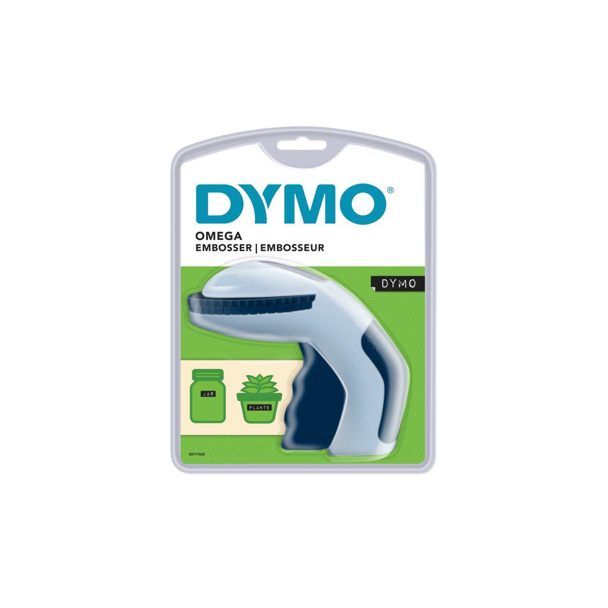 Dymo S0717930 Etichettatrice Omega A Rilievo Bianco Blu