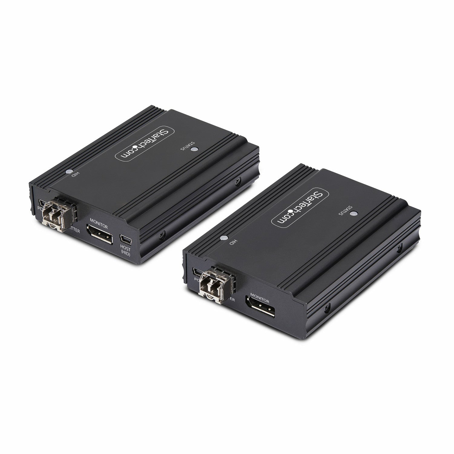 StarTech.com KVM Extender DisplayPort su fibra ottica 4K 60Hz kit di estensione fino a 300m multimodale con moduli SFP preinstallati 3x USB HID
