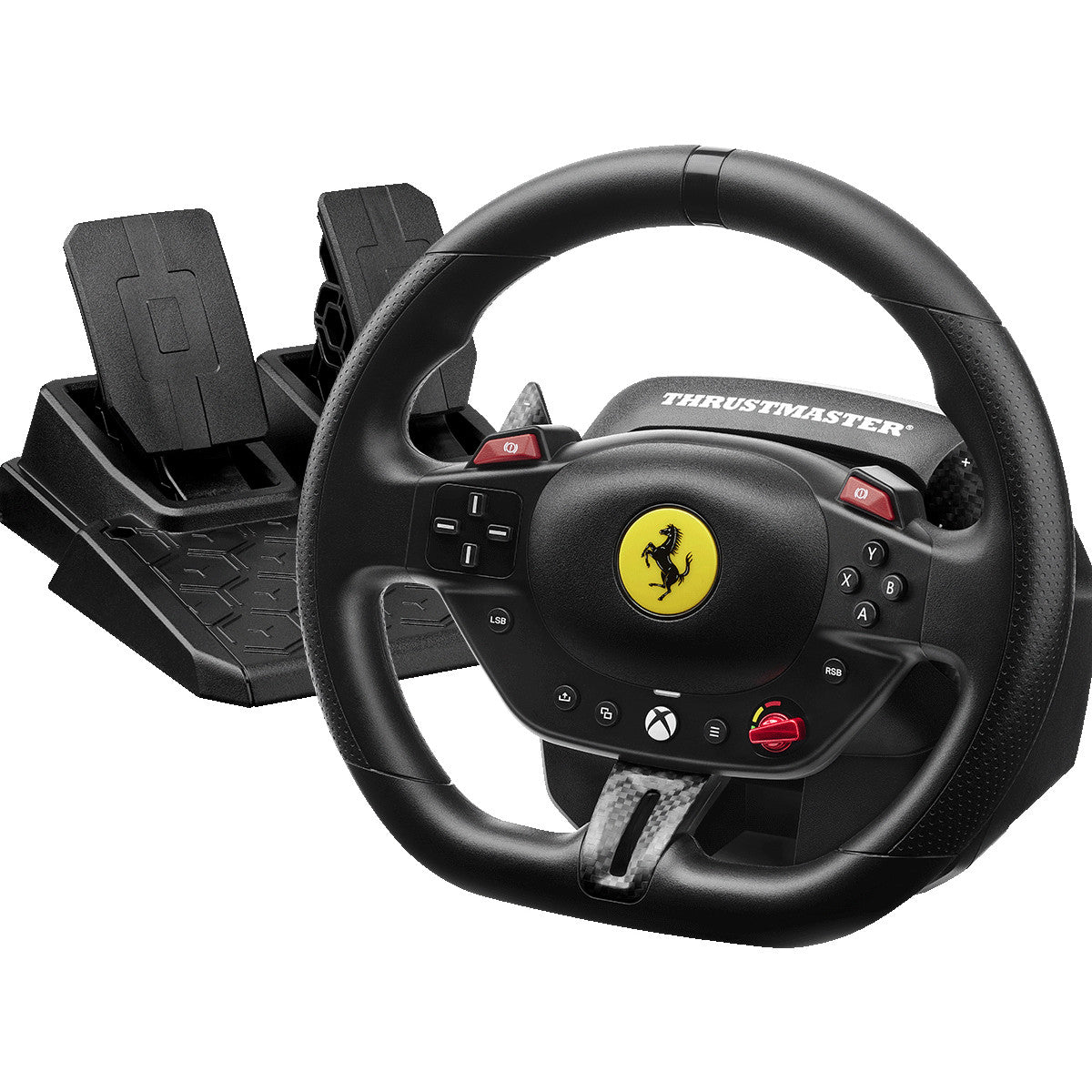 Thrustmaster T98 Ferrari 296 GTS Nero USB Sterzo Pedali Analogico/Digitale PC, Xbox One, Xbox Series S, Xbox Series X
