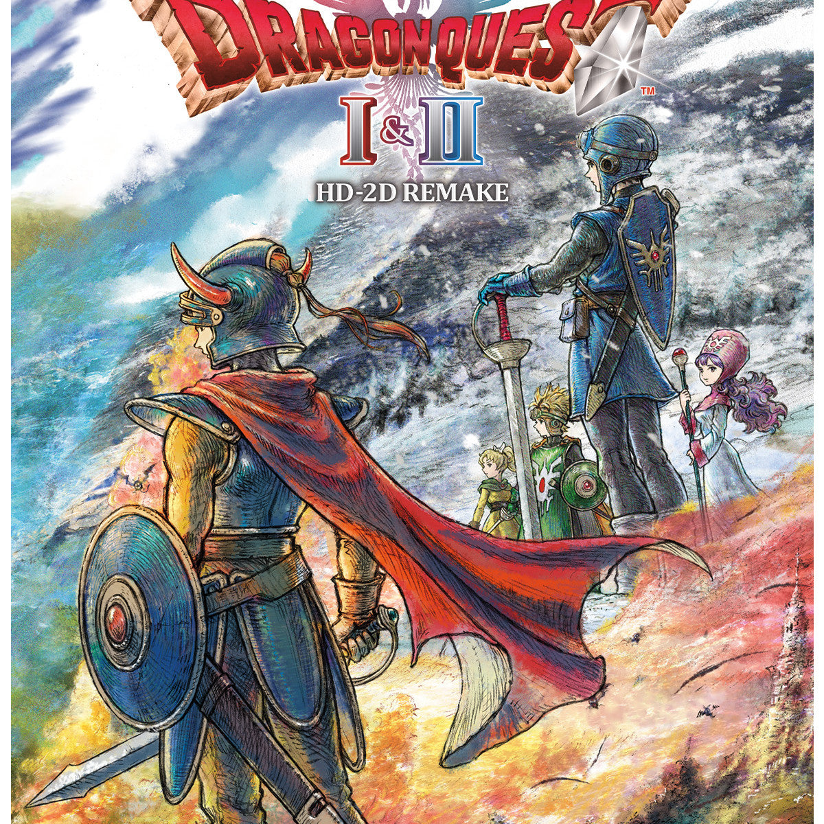Square Enix Dragon Quest I II HD-2D Remake NSW Cinese semplificato, Tedesca, Inglese, ESP, Francese, ITA, Giapponese Nintendo Switch