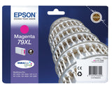 Epson C13T79034010 Cartuccia Ink Jet per WF5110DW Torre di Pisa Magenta