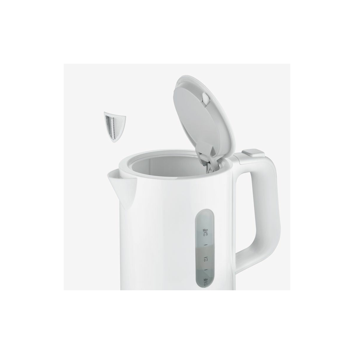Severin WK 3462 bollitore elettrico 0,5 L 1100 W Bianco