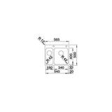 BLANCO SOLIS 340/180-IF/A Lavello