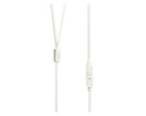 JBL JBLT110WHT Cuffie Cablate con Microfono In Ear Bianco