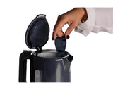 Ariete 00C284600AR0 Bollitore 1.7L Breakfast Dark Grey Capacità tanica acqua 1.7 L Potenza 2200 W Materiale della scocca Plastica Indicatore del livello dell'acqua Senza filo Grigio