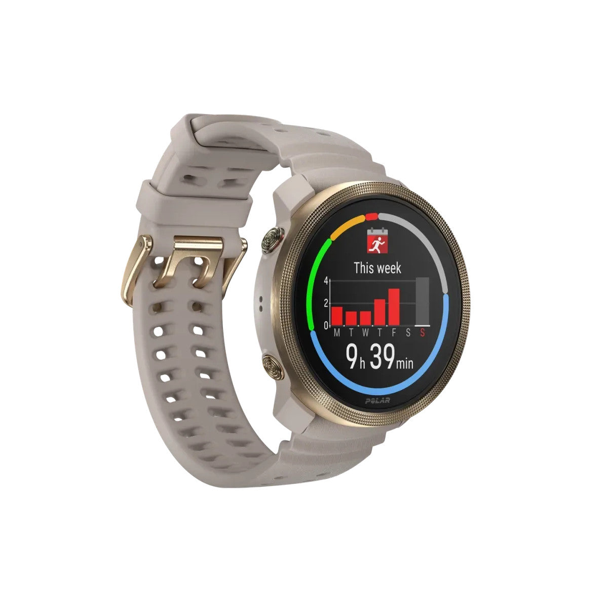 Polar Vantage M 3 Vantage M3 smartwatch 3,25 cm (1.28 pollici) AMOLED Digitale 416 x 416 Pixel Touch screen Oro GPS (satellitare)