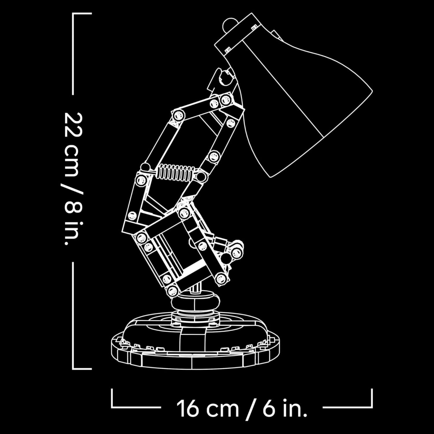 LEGO Ideas Disney Pixar Luxo Jr. 21357