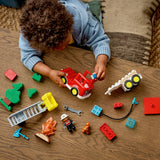 LEGO DUPLO Autopompa con Manichetta e Pompiere 10473 Set da Costruzione 28 Pezzi per Bambini dai 2 Anni