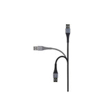 Intenso CHARGING/DATA CABLE MODEL A60C / 2 METER / BLACK cavo USB 2 m USB A USB C Nero