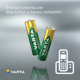 Varta 58398 Batteria Ricaricabile Mini Stilo AAA Nichel Metallo Idruro NiMH Multicolore