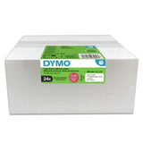 DYMO LW etichette di ritorno originali 25 mm x 54 mm 24 rotoli da 500 etichette facili da staccare (12.000 pezzi) autoadesive per etichettatrici LabelWriter originali
