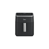 Midea MAD70000ADK friggitrice Singolo 7 L Indipendente 1800 W Friggitrice ad aria calda Nero