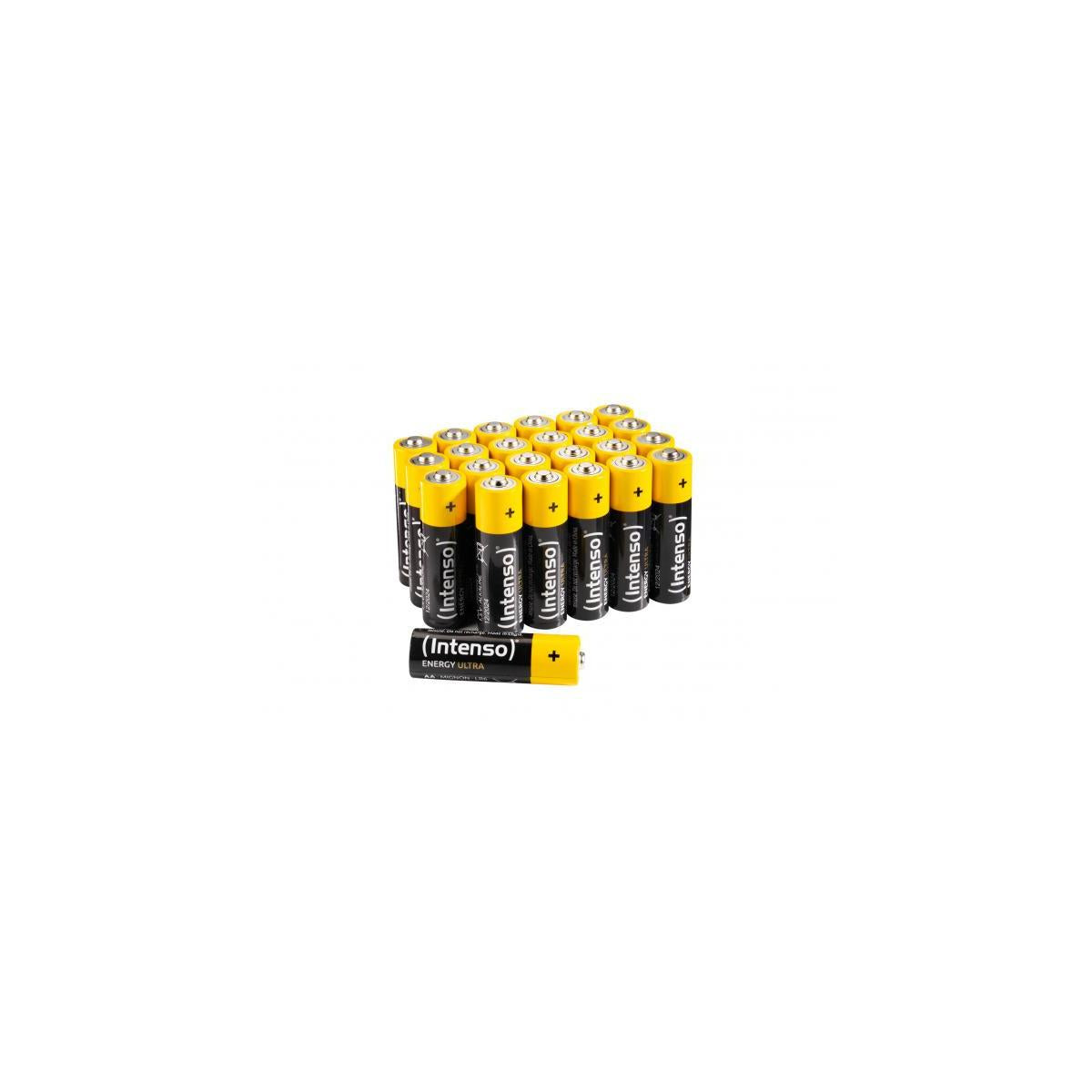 Intenso 7501824 Batteria Monouso Stilo AA Alcalino Nero Giallo