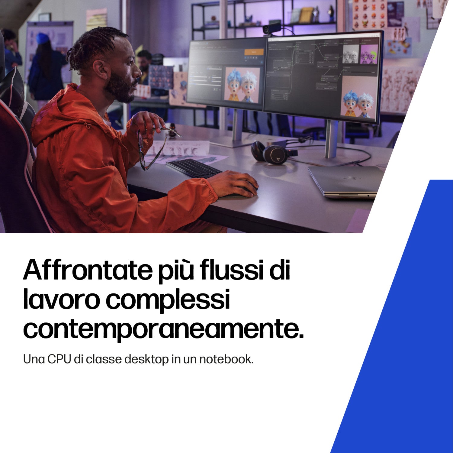 HP ZBook Fury G1i 18 inch Mobile Workstation PC Wolf Pro Security Edition - Data Science Intel Core Ultra 7 255HX 45,7 cm (18") WQXGA 32 GB DDR5-SDRAM NVIDIA RTX PRO 2000 Blackwell Wi-Fi 7 (802.11be) Windows 11 Pro AI Workstation, AI PC